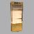Gold Lacquered Jewellery Jewelry Display Cabinet With Lights