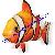 Flying Fish Air Swimmer Clown Fish