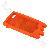 Super Massage Hero Silicone Cases For Iphone 4 Oranger