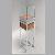 Glass Lighted Jewelry Display Case With Aluminum Frame
