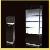 Matt Black Jewelry And Watch Tower Cabinet Design