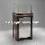 Mdf Wood Painting Display Tower Showcase For Jewellery Or Diamond