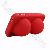 Ibooty Silicone Case And Stand For Iphone 4 Bra Red