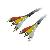 Audio Cable 2xrca Plug Molding Cable