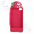 Angel Baby Series Strawberry Soft Silicone Cases For Iphone 4 Deep Red