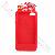 Good Angel Baby Series Star Soft Silicone Cases For Iphone 4 Red
