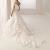 Off The Shoulder A-line Waist Embellished Train Wedding Dress