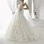 Strapless Front Rhinestone Embellished Ball Gown Floor-length Wedding Dress