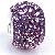 Wholesale Amethyst Rhinestone Pandora Beads