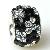 Wholesale Black And White Rhinestone Pandora Beads