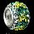 Wholesale Four Colors Rhinestone Pandora Beads