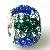 Wholesale Three Colors Rhinestone Pandora Beads