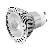 Gu10 Led Spotlight With Ce-marked, 200 To 250lm, 60 Degrees Beam Angle