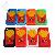 Good Quality Mcdonald Is Series Soft Silicone Cases For Iphone 4 Light Red