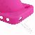 Iboobies Series With Stand Soft Silicone Cases For Iphone 4 Dark Pink