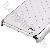 Leather Surface Set With Diamonds Series Hard Plastic Cases For Samsung I9100 White