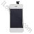 Original Iphone 4s Home Button Lcd Display Back Cover Replacement Kits-white