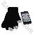 Touch Gloves For Iphone Ipad Other Touch Screen Mobilephone-black