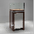 Famous Jewellery Cube Display Tower Case With Led Lights