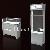 Jewelry Display Counter And Cabinet With Led