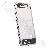 Diamond Metal Bezel Frame Plate For Iphone 4-dark Blue