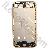 Golden Pure Metal Mid Bezel Frame Plate For Iphone4s