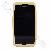 Ibooty Series With Stand Silicone Case For Iphone 4 Buff And Brown