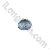 Oval Crystal Diamond Home Button Sticker For Iphone 4 3gs Mix