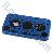 Wholesale For Iphone 4 Cross Line Mc-1 Series Aluminium Cases Blue