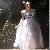 2012 Sequins And Beads Embellished High Waist Fashion Formal Dress