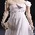 Shoulder Bowknot Embellished Fashion Formal Dress